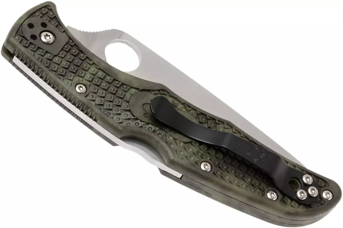 چاقو اندورا اسپایدرکو Spyderco ENDURA® 4 FRN ZOME GREEN — تصویر ۷