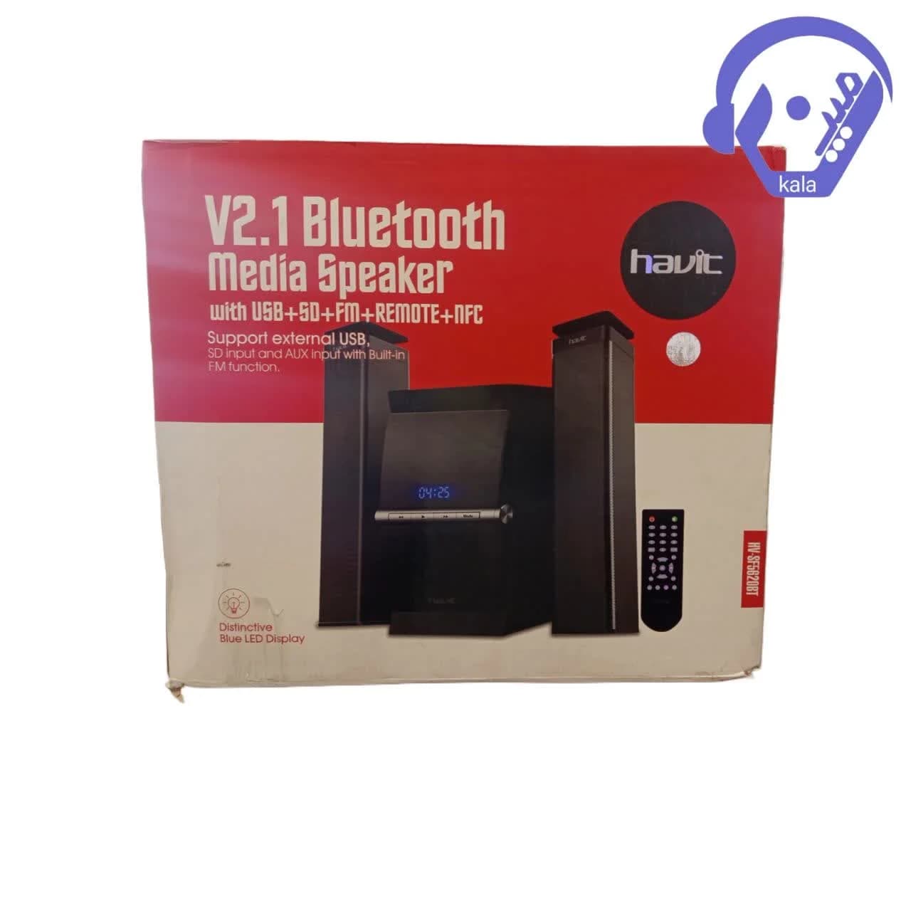 اسپیکر (سیستم صوتی) بلوتوث 2.1 کاناله هویت (havit) مدل HV-SF2100BT