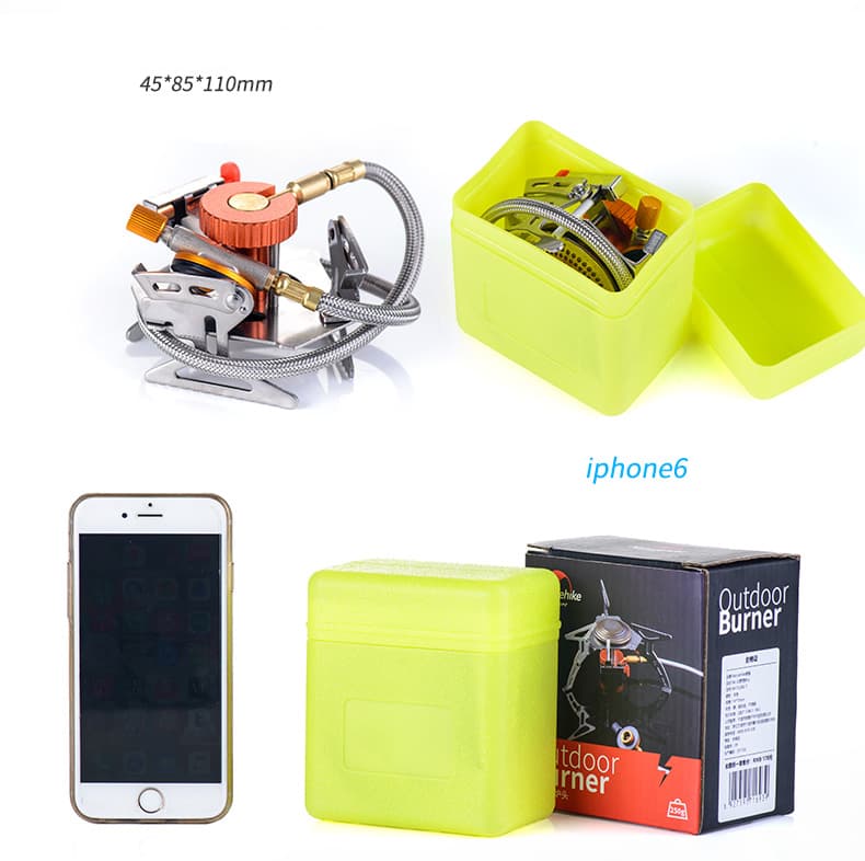 سرشعله شلنگ دار نیچرهایک Naturehike picnic gas stove NH17L040-1 — تصویر ۴