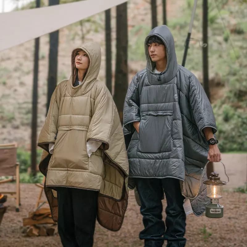 کیسه خواب پانچویی نیچرهایک Naturehike sleeping bag hoodie poncho — تصویر ۲