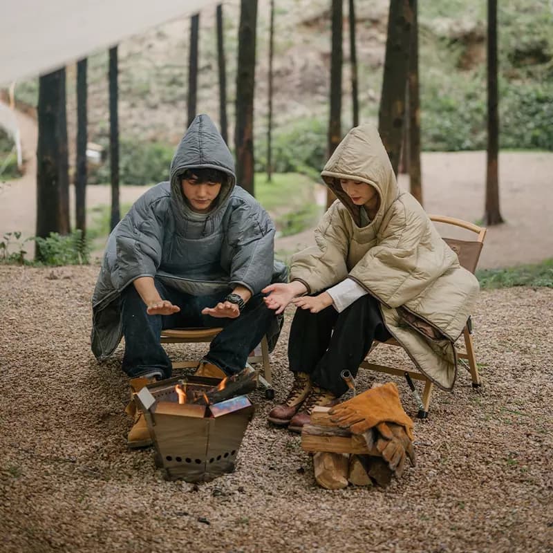 کیسه خواب پانچویی نیچرهایک Naturehike sleeping bag hoodie poncho — تصویر ۶