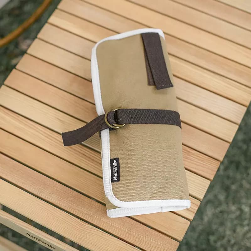 کیف نظم دهنده قاشق و چنگال نیچرهایک Naturehike Picnic Cooking Tool Canvas Bag — تصویر ۵