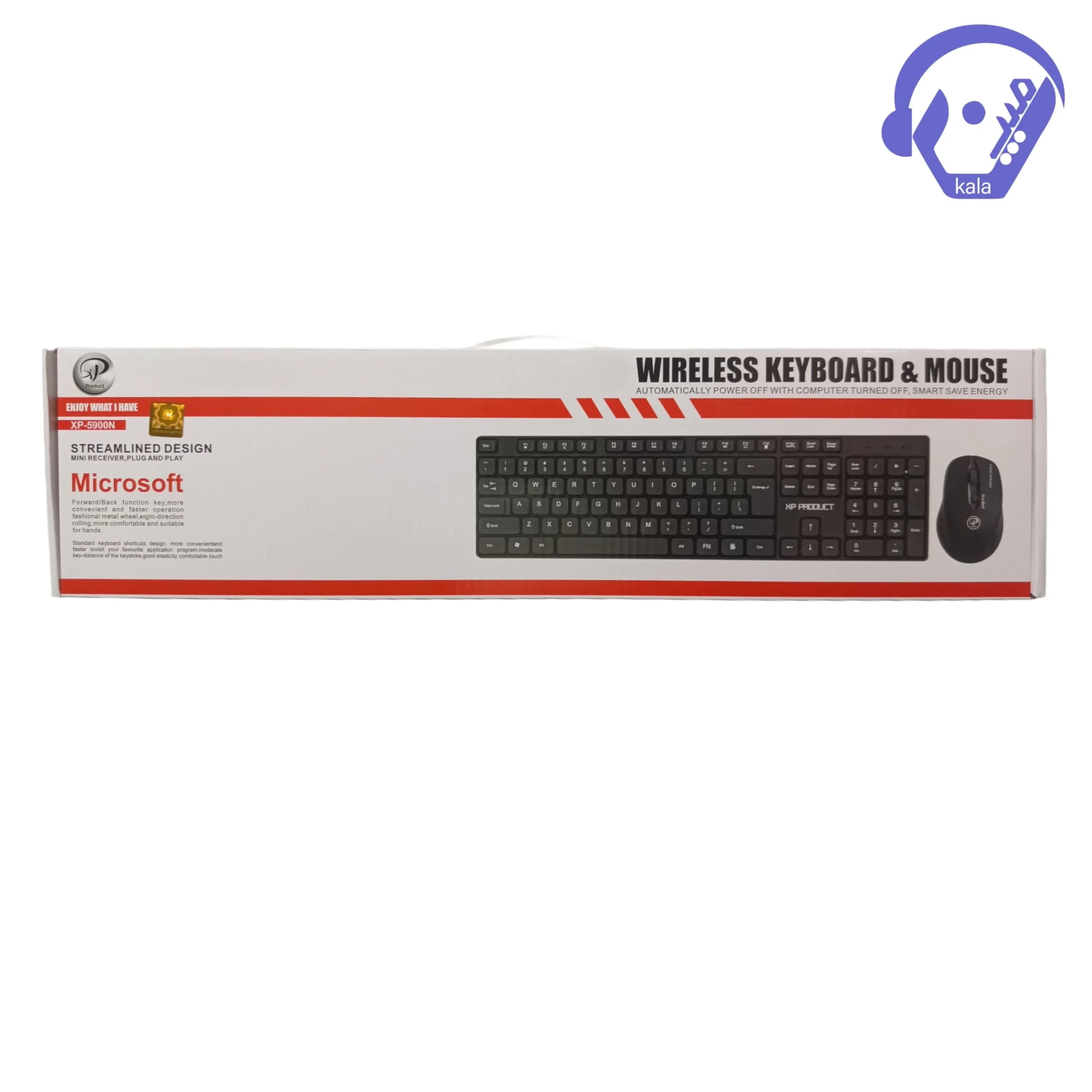 ست کیبورد و ماوس بی‌سیم XP PRODUCT مدل XP-5900N