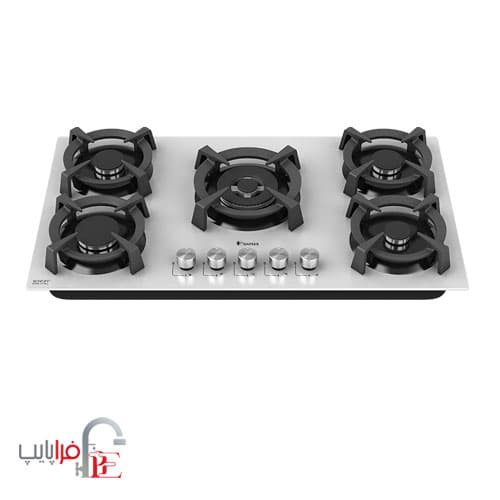 اجاق گاز رومیزی سفید DG 567U داتیس (ساباف ایتالیا) — تصویر ۳