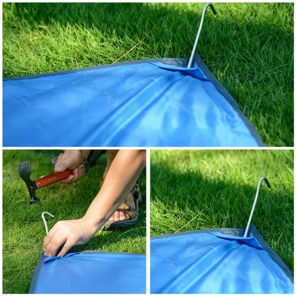 زیر انداز چادر ضد آب نیچرهایک Naturehike waterproof Multifunctional 3-4p Oxford Camping Mat — تصویر ۲