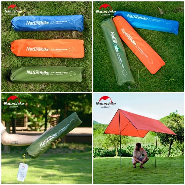 زیر انداز چادر ضد آب نیچرهایک Naturehike waterproof Multifunctional 3-4p Oxford Camping Mat — تصویر ۷