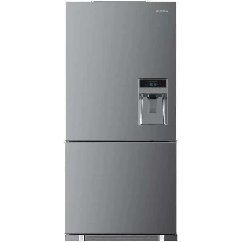 یخچال فریزر پایین اسنوا 26 فوت سری راشین هوشمند استیل مدل SBDI-L300SS