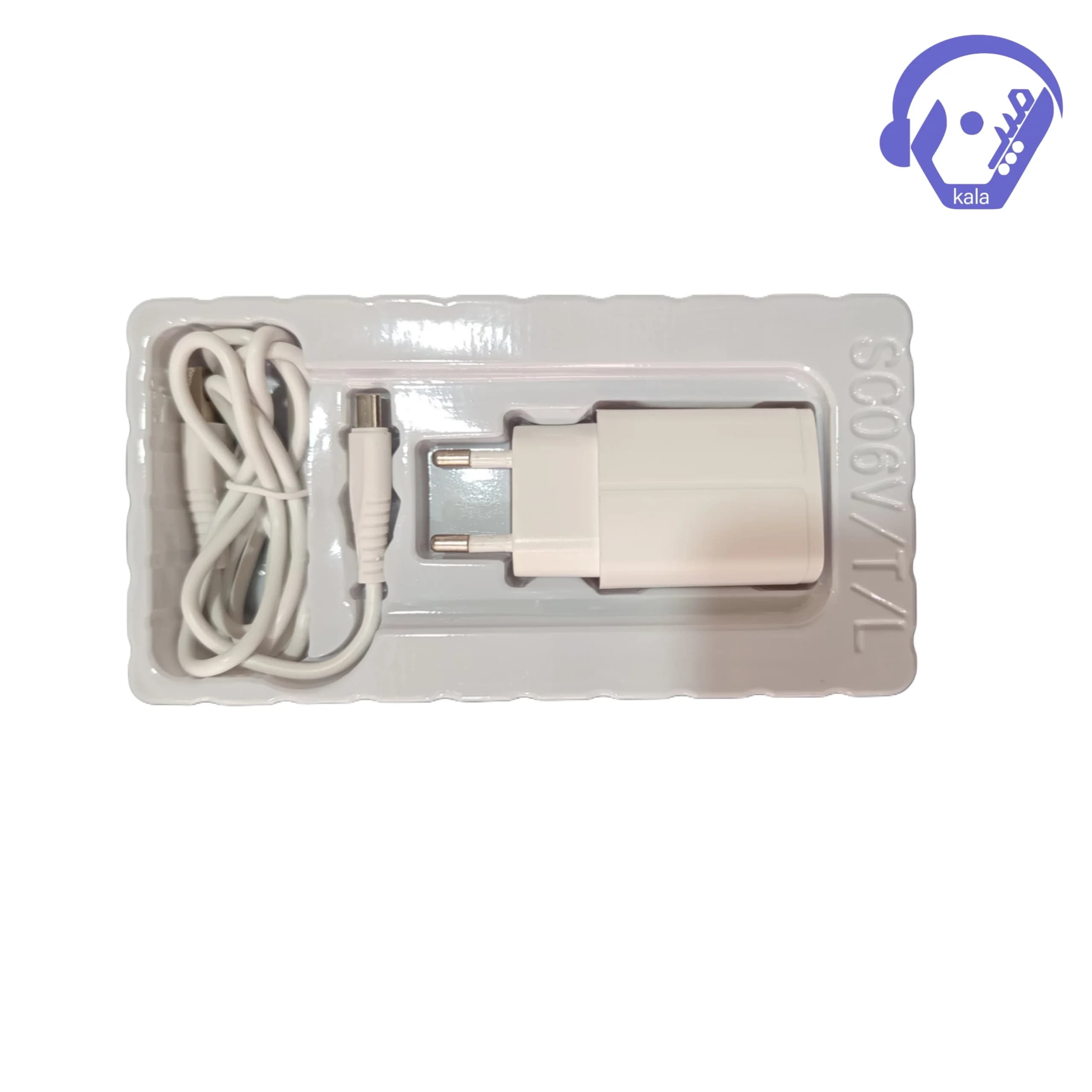آداپتور شارژ تک پورت USB اسکای دلفین (SKY DOLPHIN) مدل SC06T (به همراه کابل شارژ) — تصویر ۲