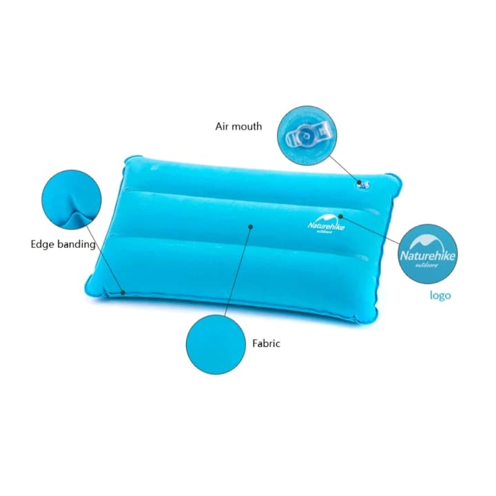 بالشت بادی نیچرهایک Naturehike Ultralight Folding Air Pillow — تصویر ۷