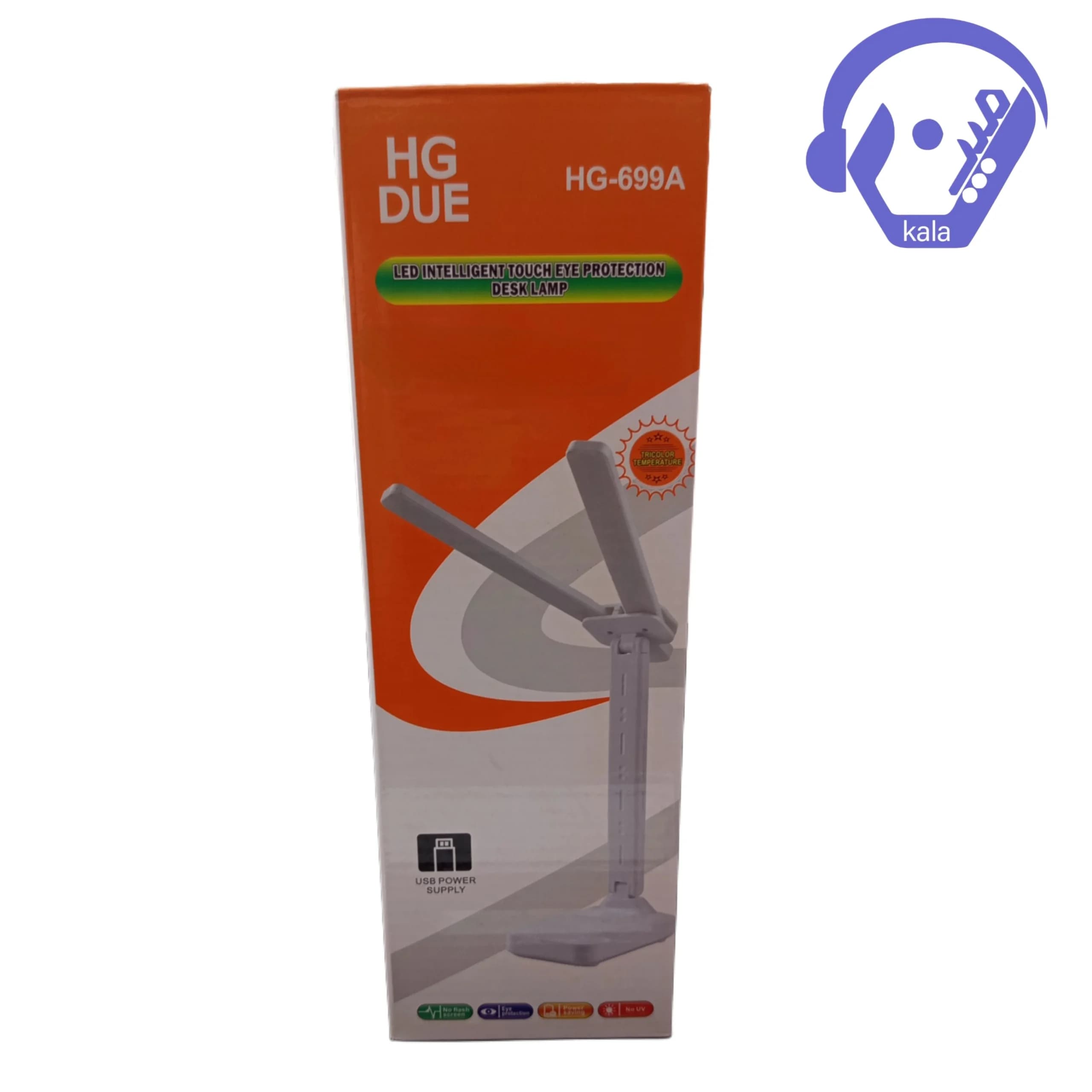 چراغ رومیزی LED هوشمند لمسی (محافظ چشم) برند HG DUE مدل HG-699A