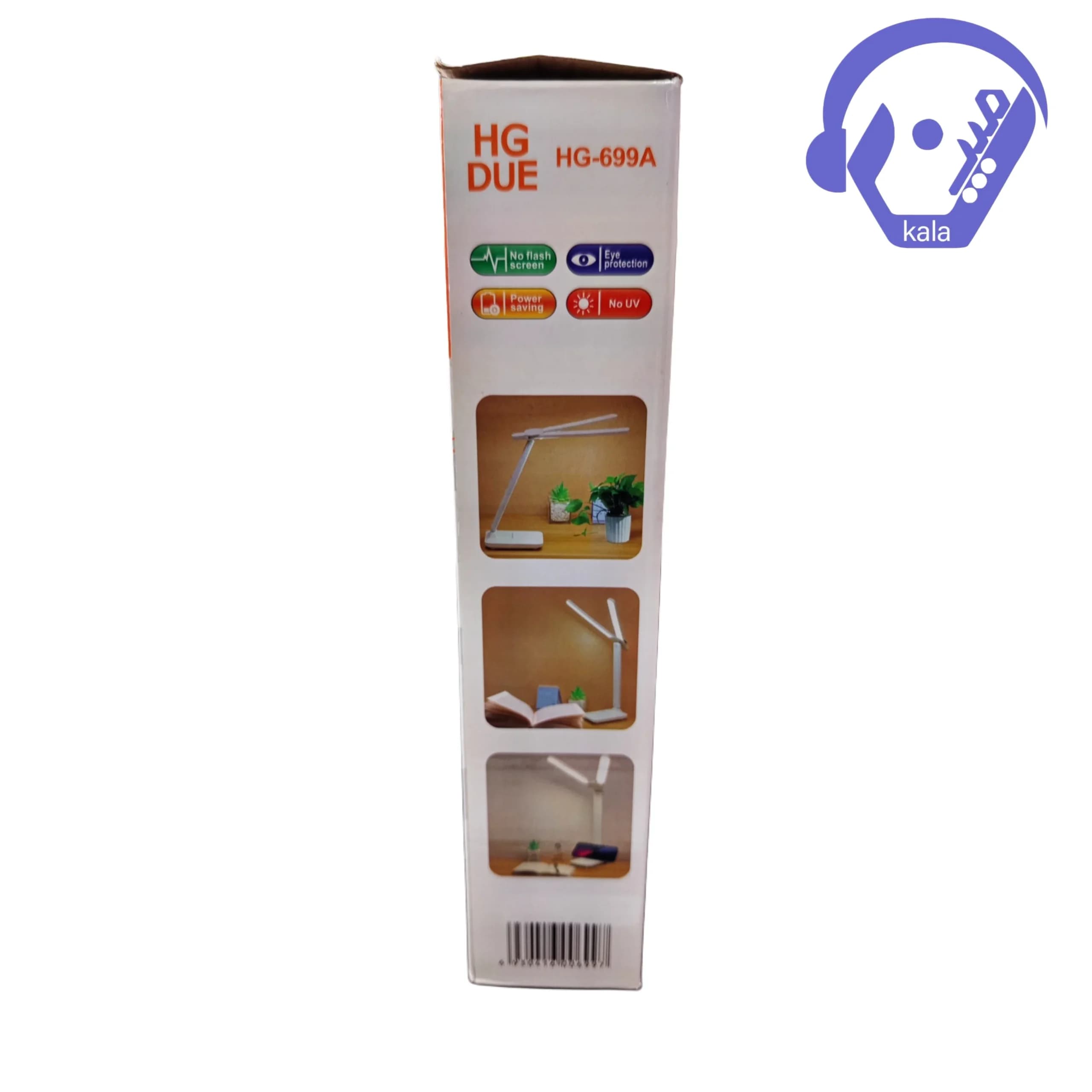 چراغ رومیزی LED هوشمند لمسی (محافظ چشم) برند HG DUE مدل HG-699A — تصویر ۸