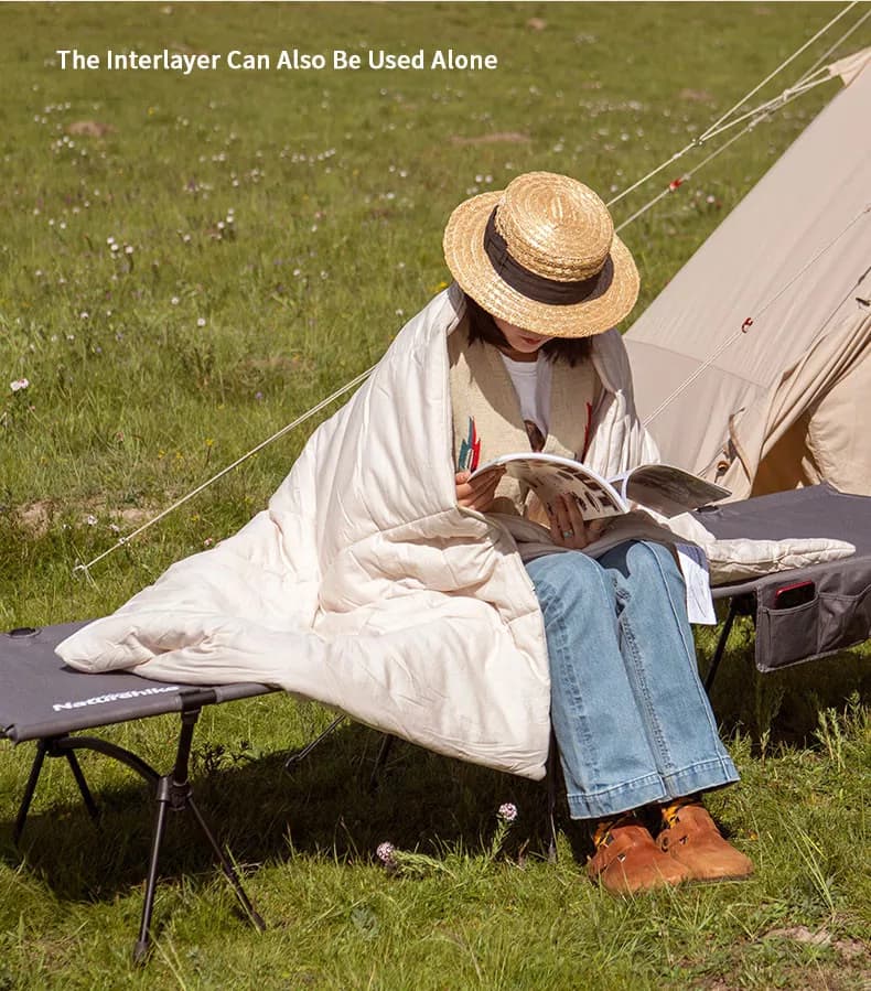 لایه داخلی کیسه خواب نیچرهایک Naturehike E200 Down Cotton sleeping bag interlayer — تصویر ۲