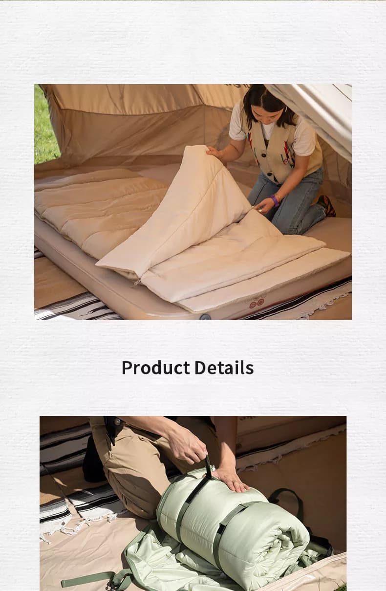 لایه داخلی کیسه خواب نیچرهایک Naturehike E200 Down Cotton sleeping bag interlayer — تصویر ۴