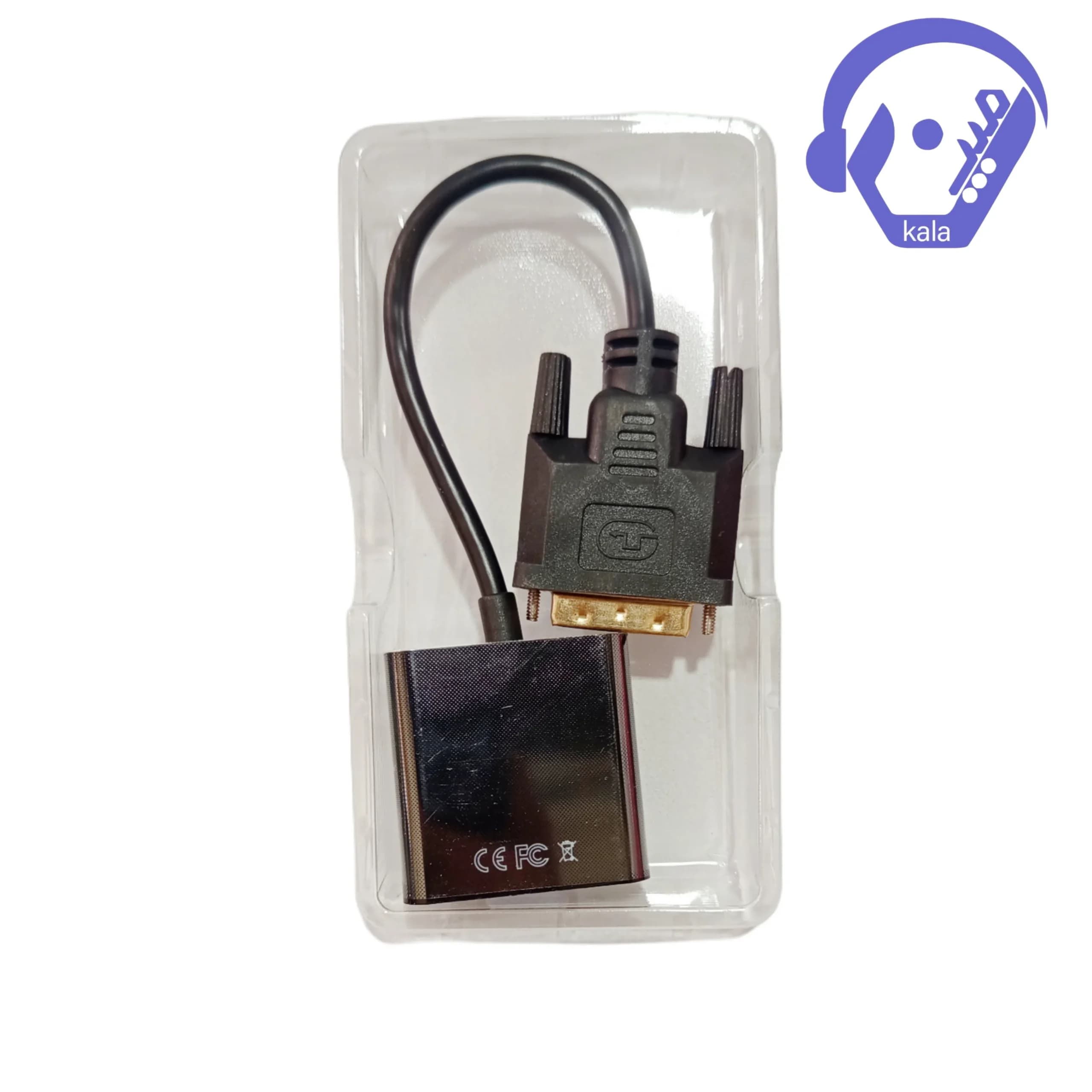 آداپتور (مبدل) DVI به VGA انزو (ENZO) مدل DV-61 — تصویر ۳