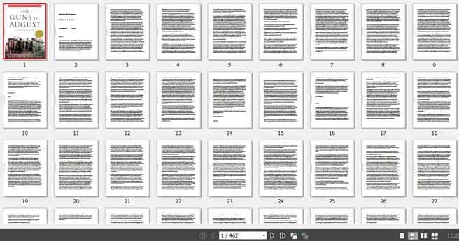 کتاب صوتی توپ های ماه اوت — تصویر ۲
