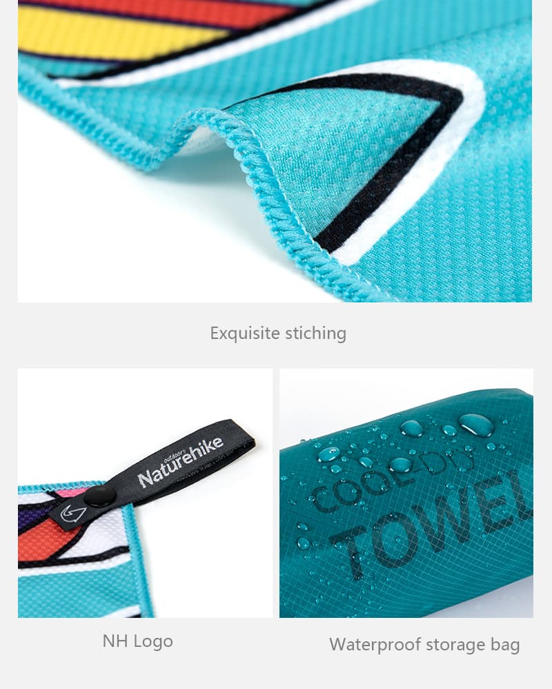 حوله مسافرتی نیچرهایک فوق سبک Naturehike Towels – MJ03 Ultralight — تصویر ۷