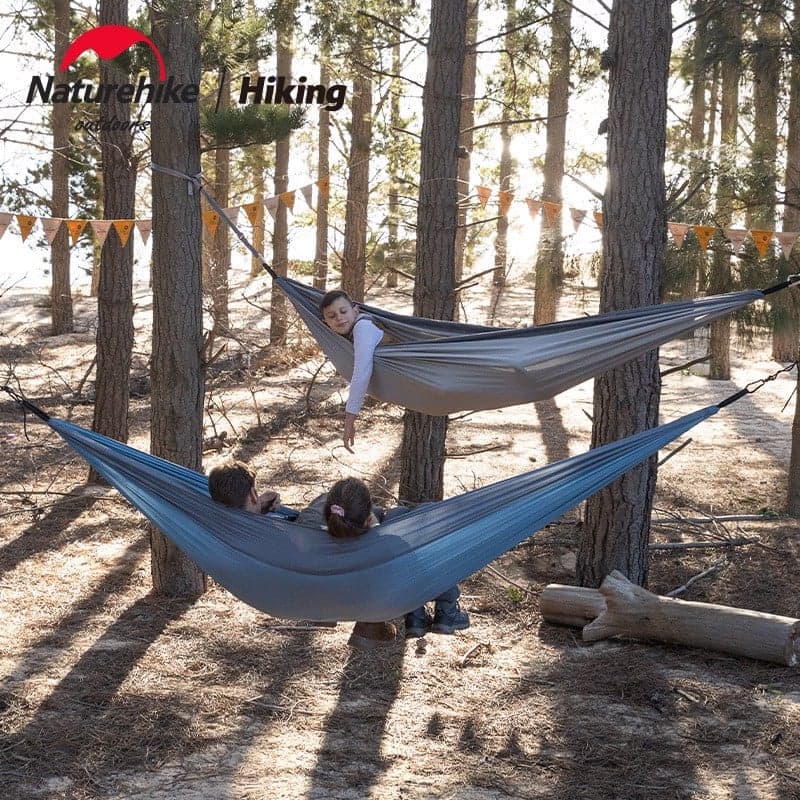 ننو – تخت آویز تک نفره نیچرهایک Naturehike camping hammock – Glamping — تصویر ۷