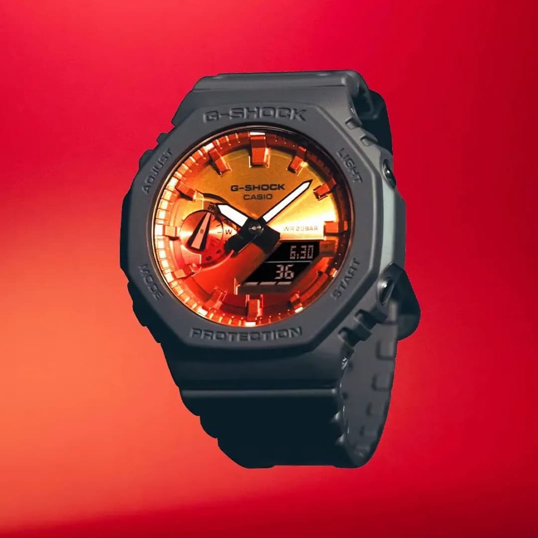 ساعت G-SHOCK مدل GA-2100FL-8A — تصویر ۴