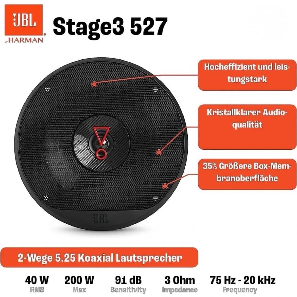 بلندگو گرد جی بی ال JBL Stage3 527F