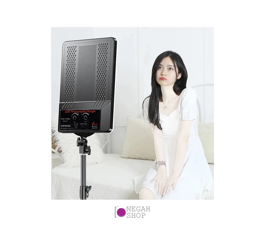 نور ثابت LED M777 مناسب تولید محتوا — تصویر ۷