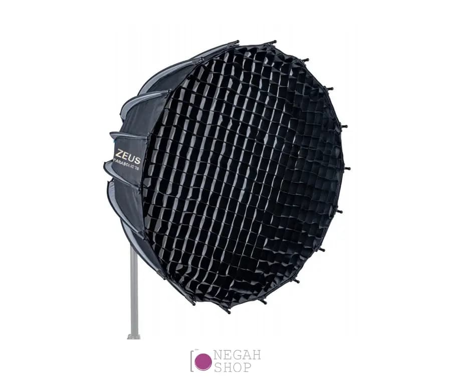 سافت باکس پارابولیک گرید دار زئوس Zeus parabolic softbox 70CM