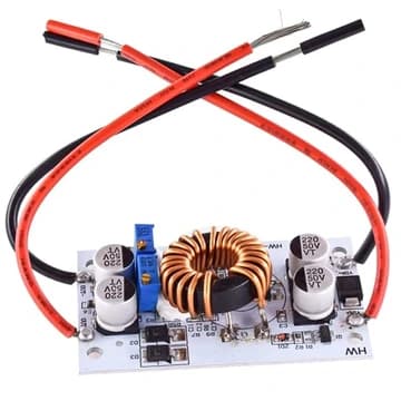 ماژول مبدل DC-DC افزاینده ۲۵۰W 6A برد آلومینیومی
