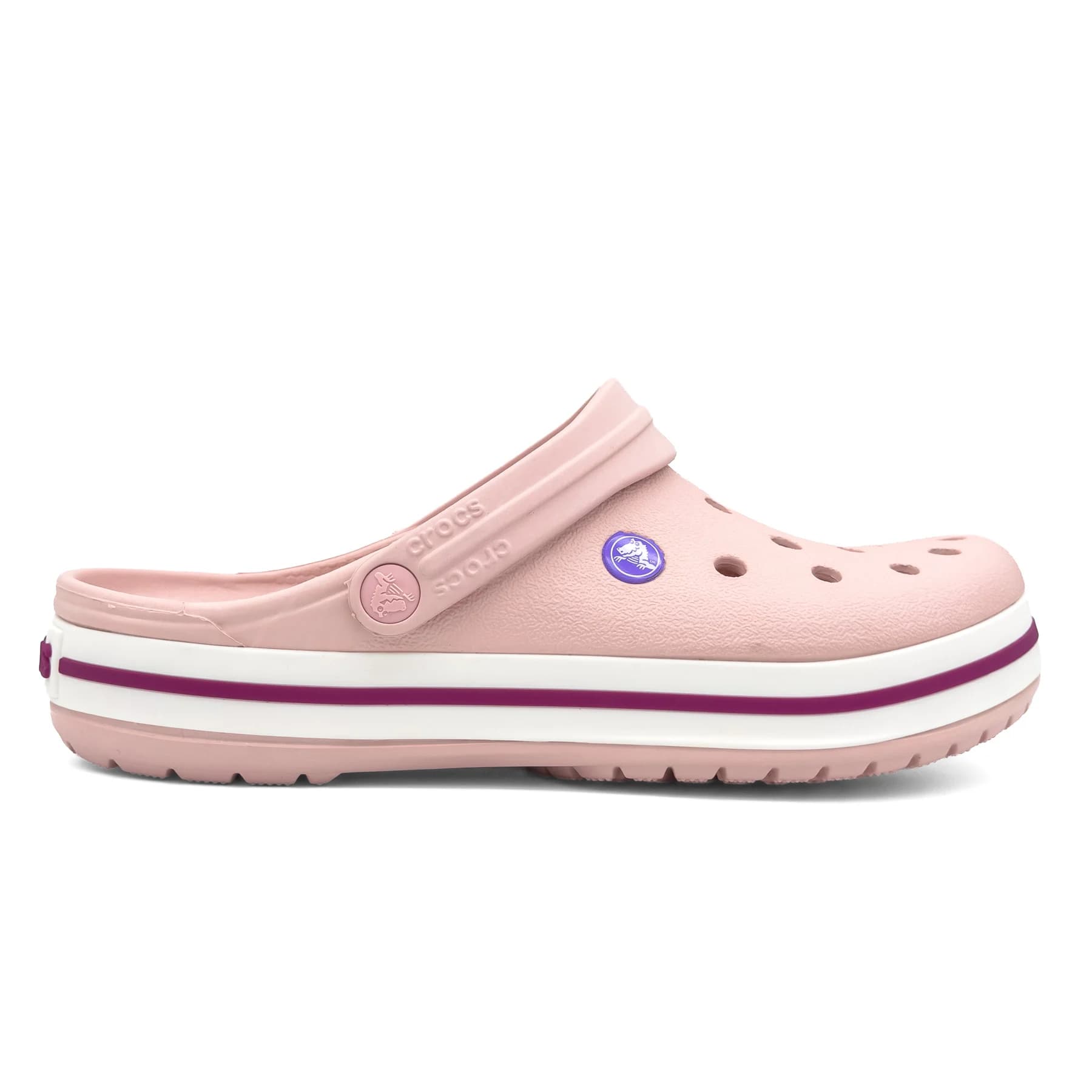 کراکس کروکبند صورتی سفید | Crocs Crocband