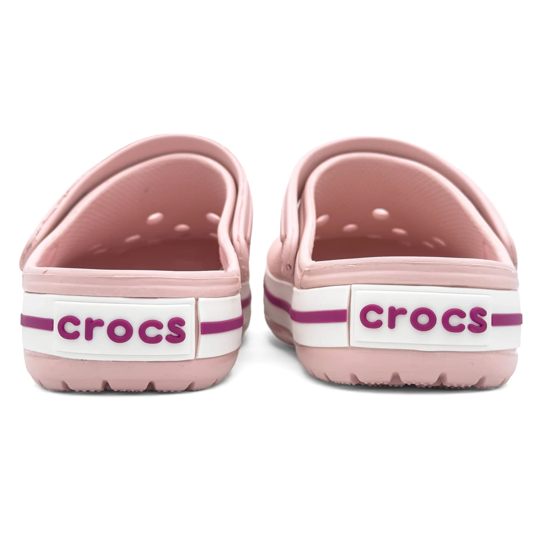 کراکس کروکبند صورتی سفید | Crocs Crocband — تصویر ۵