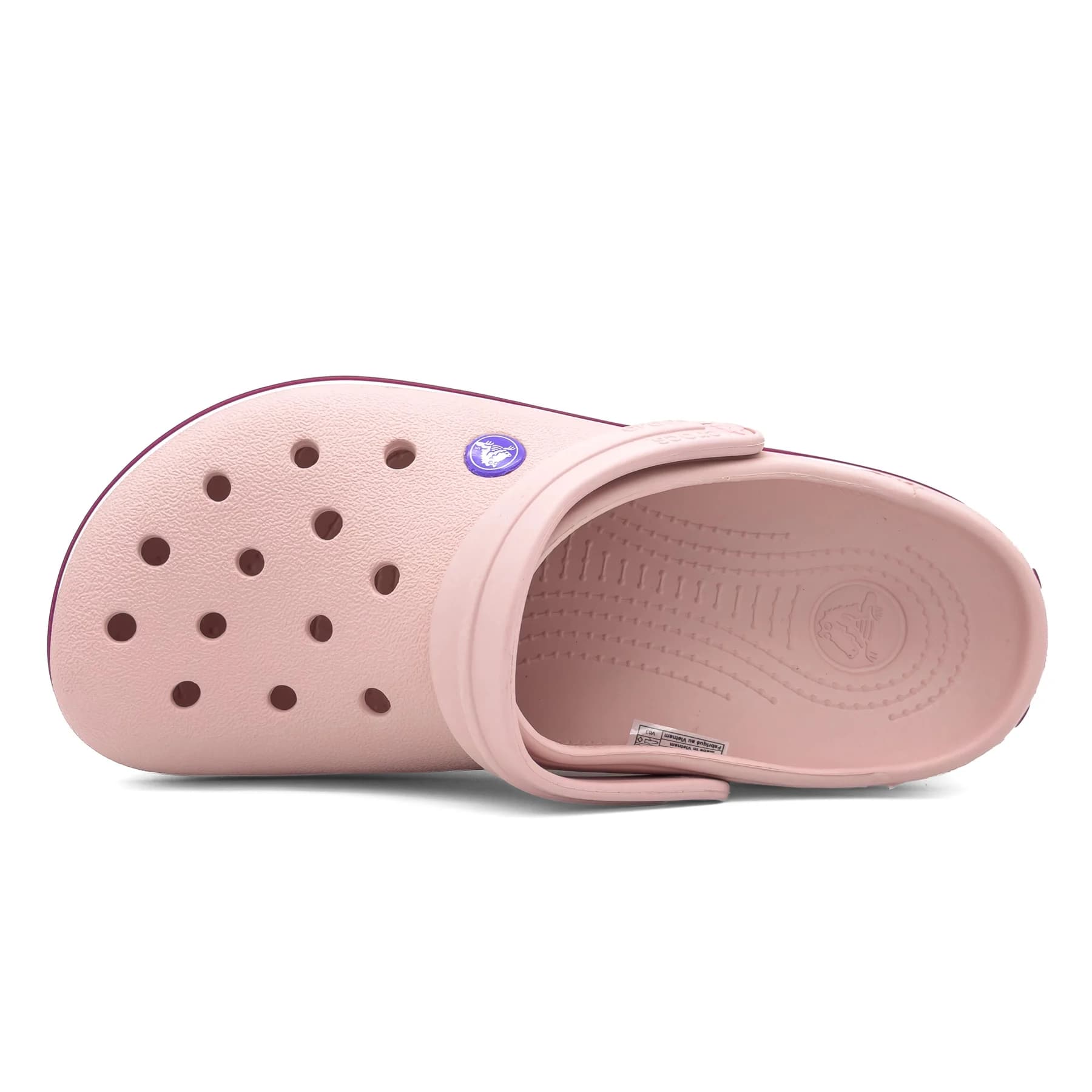 کراکس کروکبند صورتی سفید | Crocs Crocband — تصویر ۲