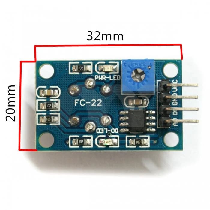 ماژول سنسور کنترل کیفیت هوا MQ-135 — تصویر ۳