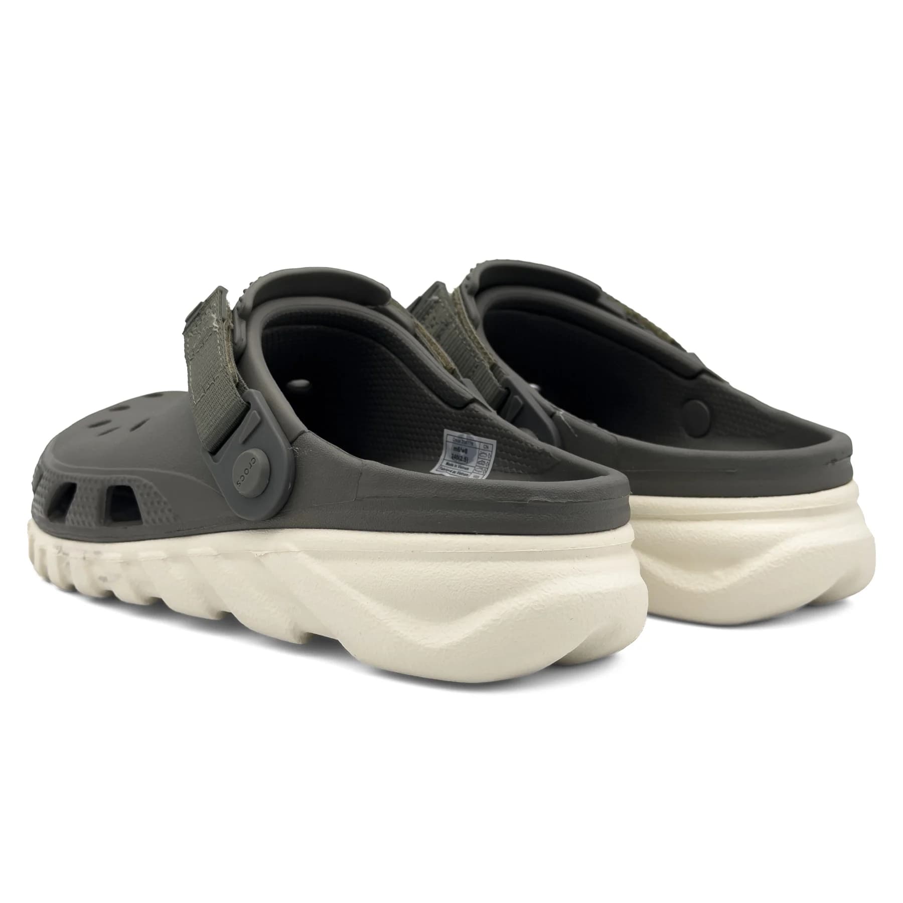 کراکس دوت مکس طوسی تیره کرم | Crocs Duet Max — تصویر ۷