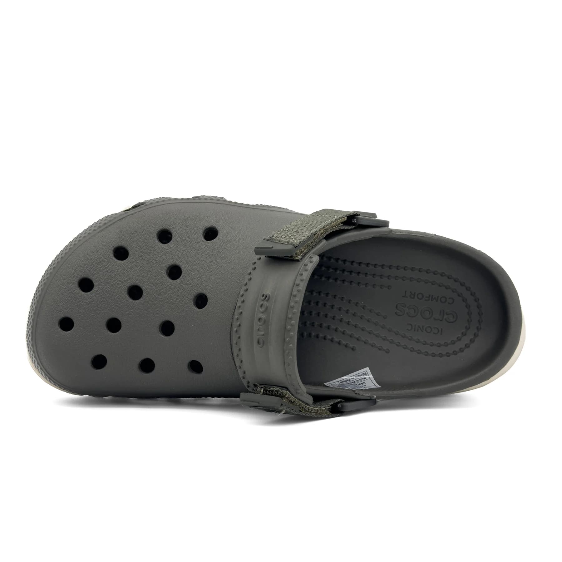 کراکس دوت مکس طوسی تیره کرم | Crocs Duet Max — تصویر ۲