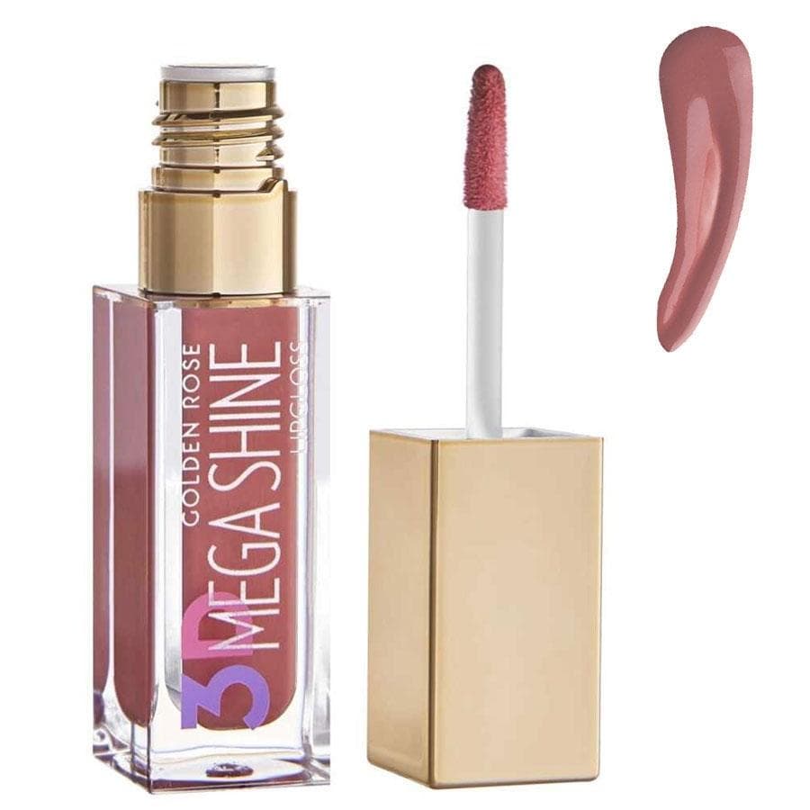 رژ لب مایع حجم دهنده Mega Shine گلدن رز 5.2ml — تصویر ۲