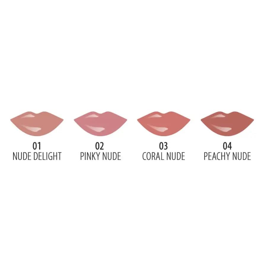 رژ لب مایع براق Nude Look گلدن رز — تصویر ۲