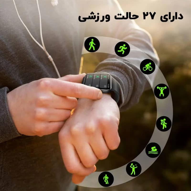 ساعت هوشمند پرومیت مدل XWATCH-B18-Black — تصویر ۲