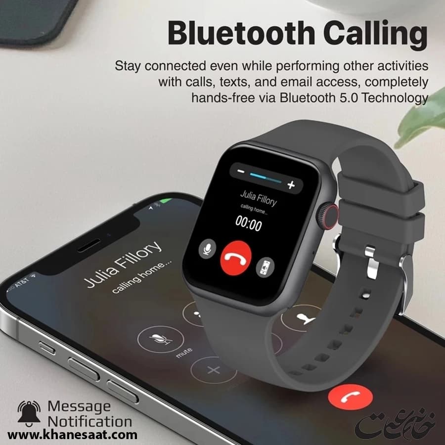 ساعت هوشمند پرومیت مدل XWATCH-B19-GRAPHITE-Gray — تصویر ۸