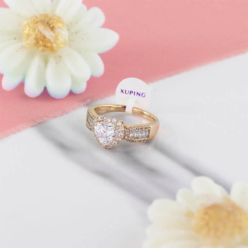 انگشتر زنانه ژوپینگ مدل سولیتر کد XP000L446 — تصویر ۳