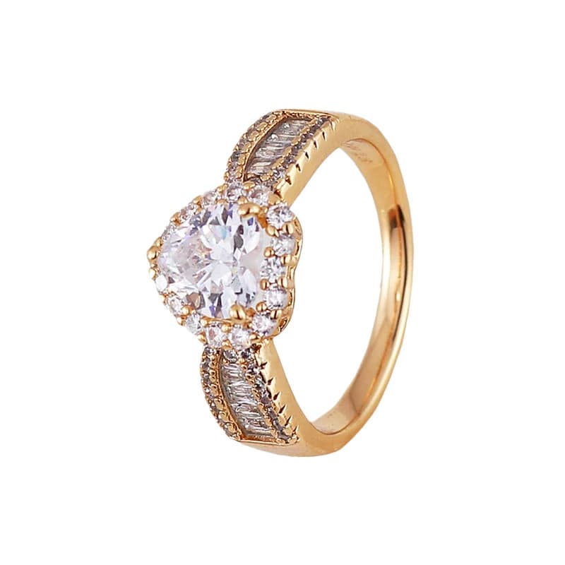 انگشتر زنانه ژوپینگ مدل سولیتر کد XP000L446