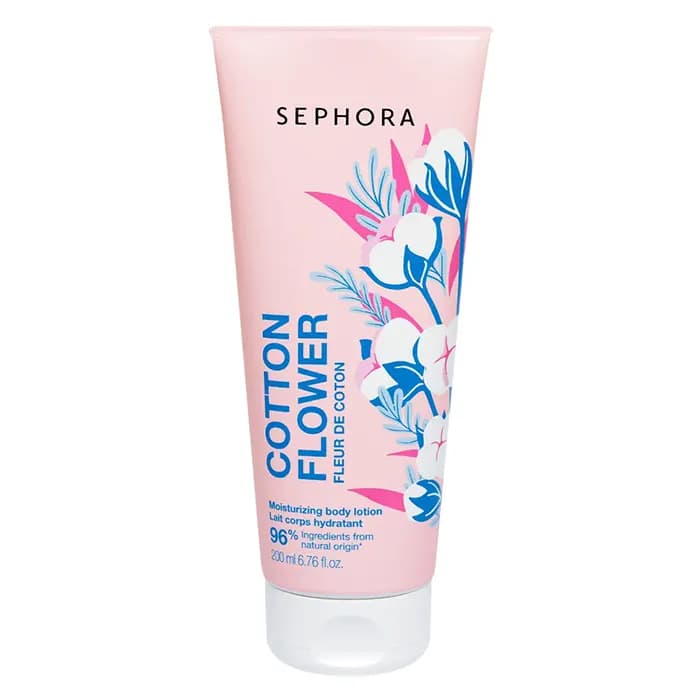 لوسیون بدن سفورا مدل Cotton Flower