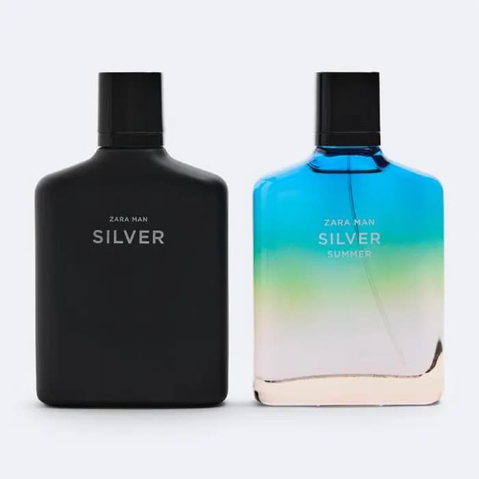 عطر دو قلو مردانه زارا سیلور و سیلور سامر
