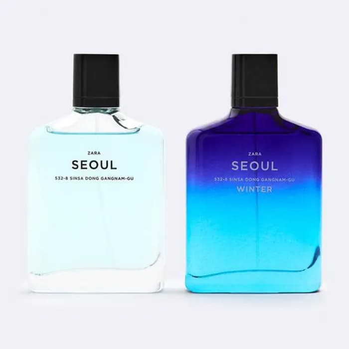 عطر دو قلو مردانه زارا سئول و سئول وینتر