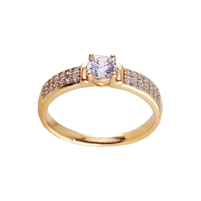انگشتر زنانه ژوپینگ مدل سولیتر کد XP000L427 — تصویر ۲