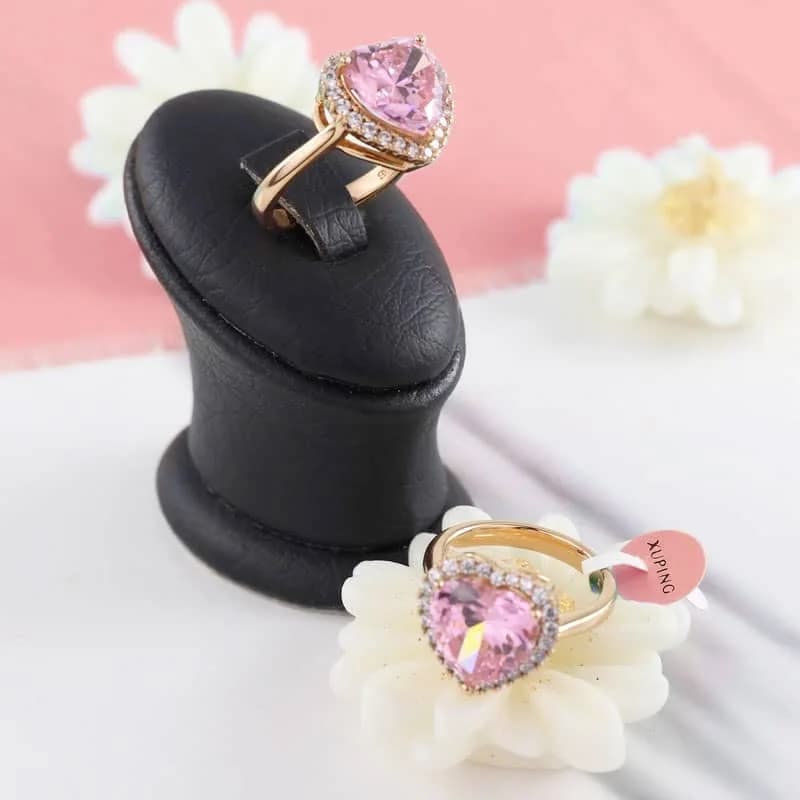 انگشتر زنانه ژوپینگ مدل سولیتر کد XP000L395 — تصویر ۳
