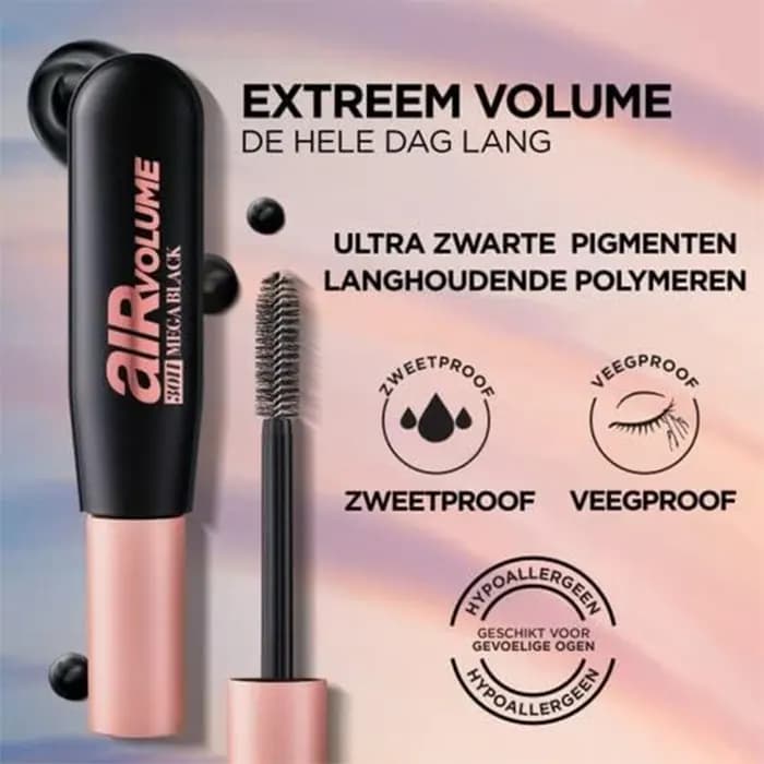 ریمل مگا بلک حجم دهنده لورال مدل Air Volume — تصویر ۵