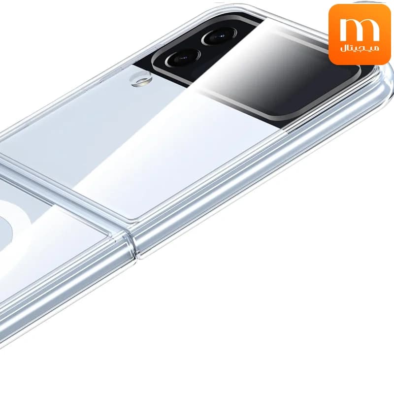 قاب گوشی مگ سیف شفاف مناسب برای Samsung Galaxy Z Flip3 — تصویر ۲