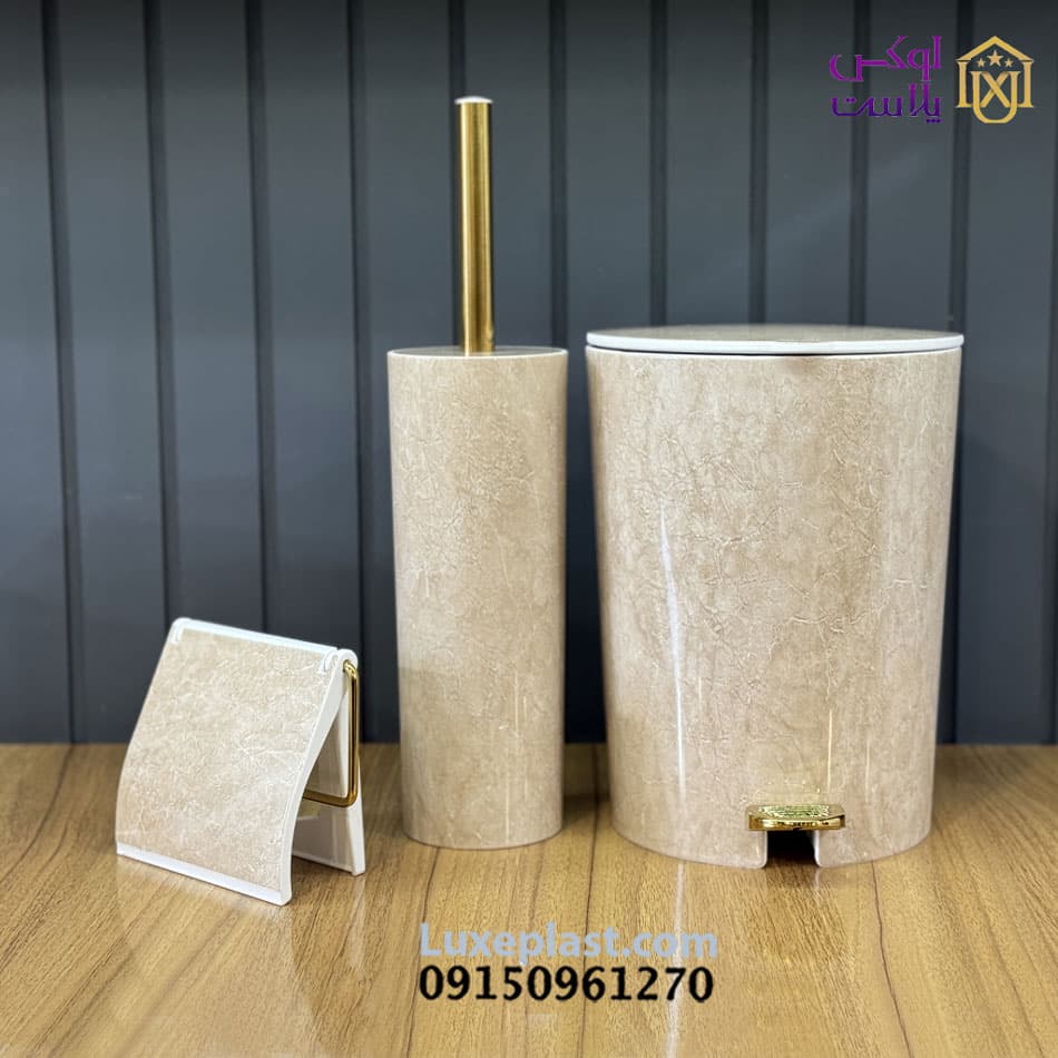 ست سرویس بهداشتی طرح سنگ (2300) — تصویر ۲