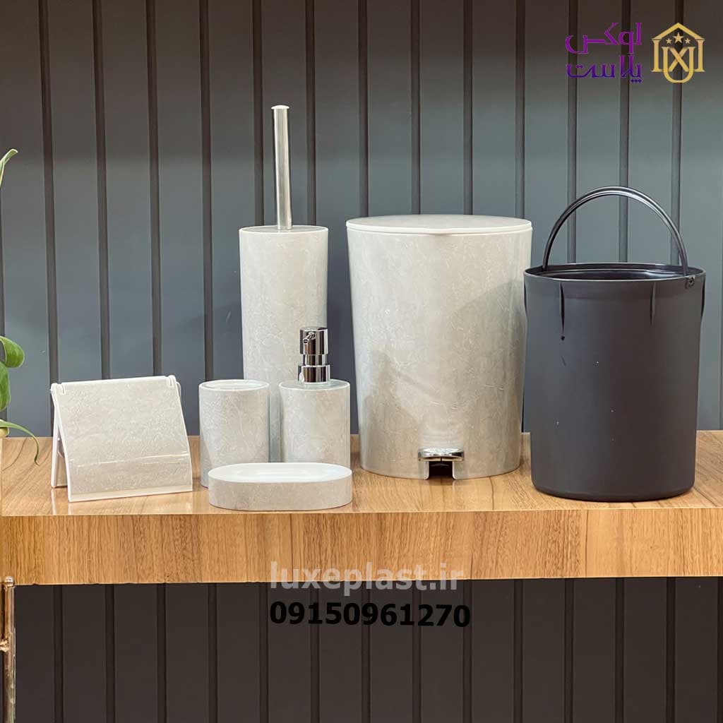 ست سرویس بهداشتی طرح سنگ (2300) — تصویر ۸