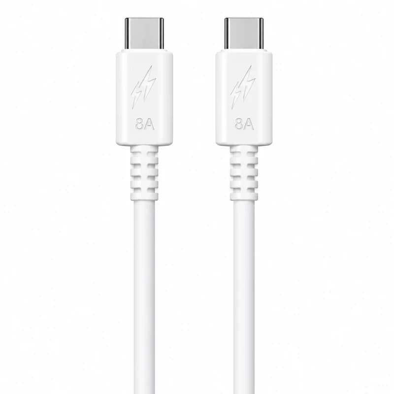کابل فست شارژ گوشی سامسونگ مدل Type-c به Type-c (گارانتی شرکتی)