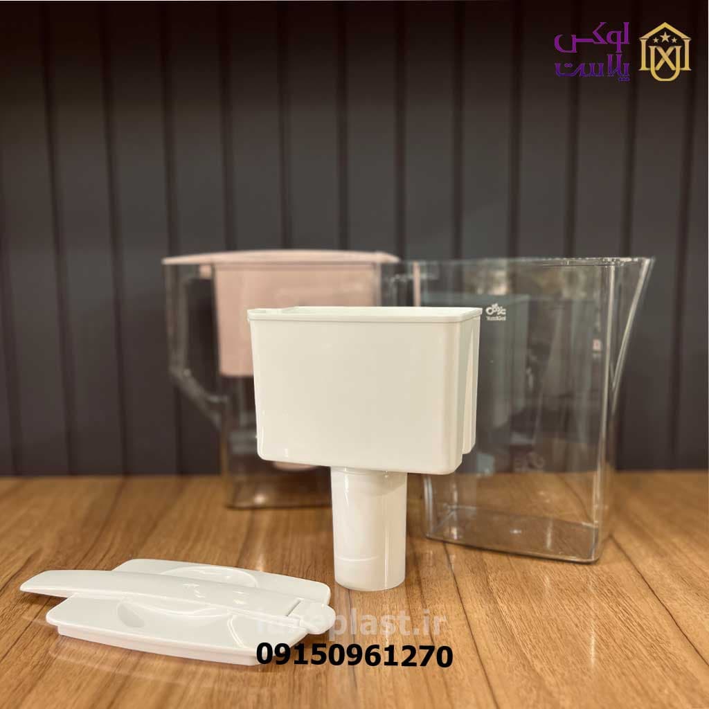 پارچ تصفیه آب 2.3 لیتر یزدگل مدل بیضی 121 — تصویر ۷