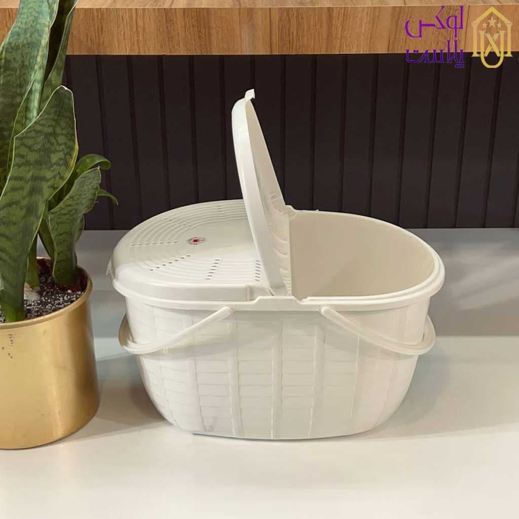 سبد پیک نیک طرح حصیر شهاب 4158 — تصویر ۵